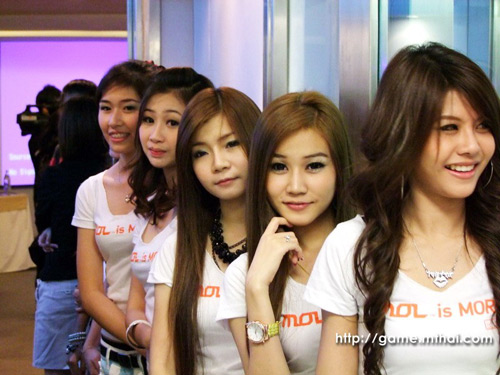 Theo chân mỹ nữ tại Thailand Game Show 2011 - Ảnh 6