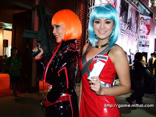 Theo chân mỹ nữ tại Thailand Game Show 2011 - Ảnh 11