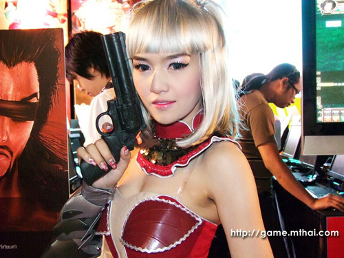 Theo chân mỹ nữ tại Thailand Game Show 2011 - Ảnh 14