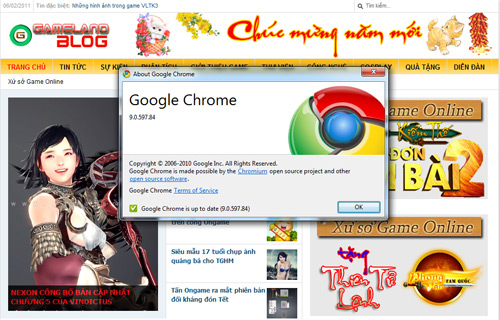 Google Chrome hỗ trợ WebGL chính thức xuất hiện 2