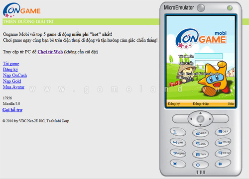 Ongame Mobi ra mắt ứng dụng giả lập trên nền PC 3