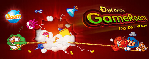 Boom Online ra mắt giải đấu “Đại chiến GameRoom” 2