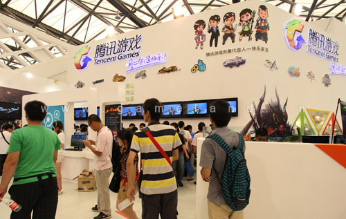 ChinaJoy 2011: Tham quan gian hàng Tencent Games 9