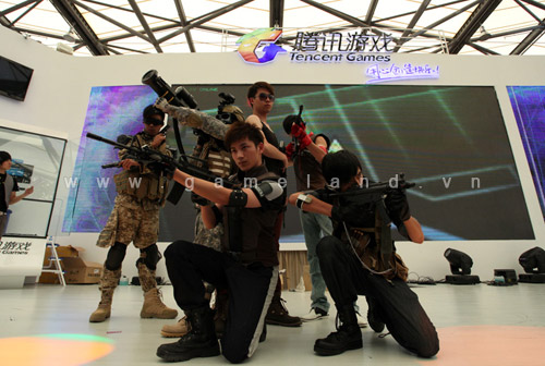 ChinaJoy 2011: Tham quan gian hàng Tencent Games 17
