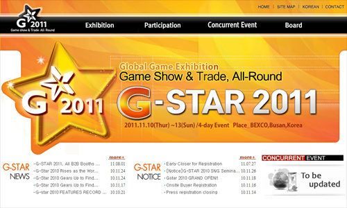 Neowiz Games trở thành nhà bảo trợ của G-star 2011 2