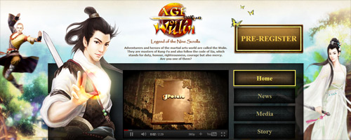 Age of Wulin mở cửa đăng ký closed beta 3