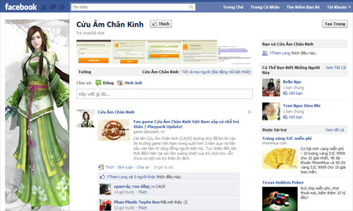 Cửu Âm Chân Kinh xuất hiện trang fanpage tiếng Việt 2