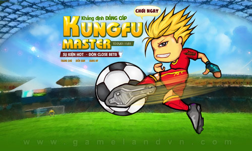 GameLandVN tặng VIP code Kungfu Bóng đá 3