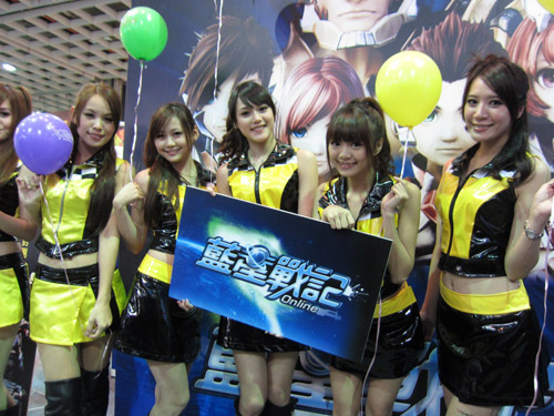 Mỹ nhân xứ Đài xinh tươi tại Taipei Game Show 2012 2