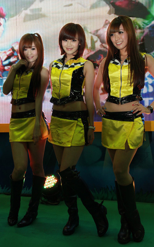 Mỹ nhân xứ Đài xinh tươi tại Taipei Game Show 2012 3