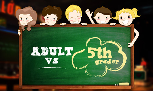 Adult vs 5th Grader: Ai thông minh hơn học sinh lớp 5 2