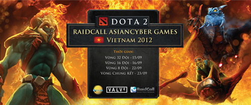 RaidCall DotA 2 Asian Cyber Games 2012 công bố lịch thi đấu - Ảnh 2
