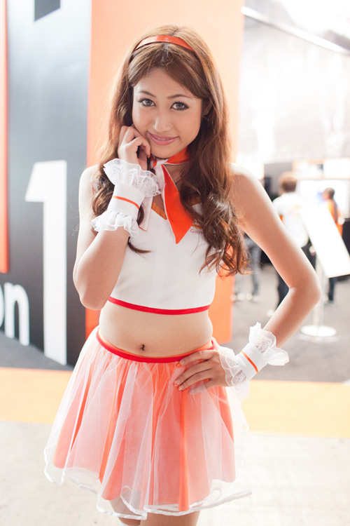 TGS 2012: Những showgirl xinh đẹp của Namco Bandai - Ảnh 23