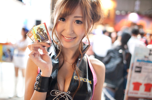 TGS 2012: Những cô nàng showgirl xinh đẹp của Capcom - Ảnh 7