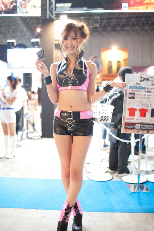 TGS 2012: Những cô nàng showgirl xinh đẹp của Capcom - Ảnh 8