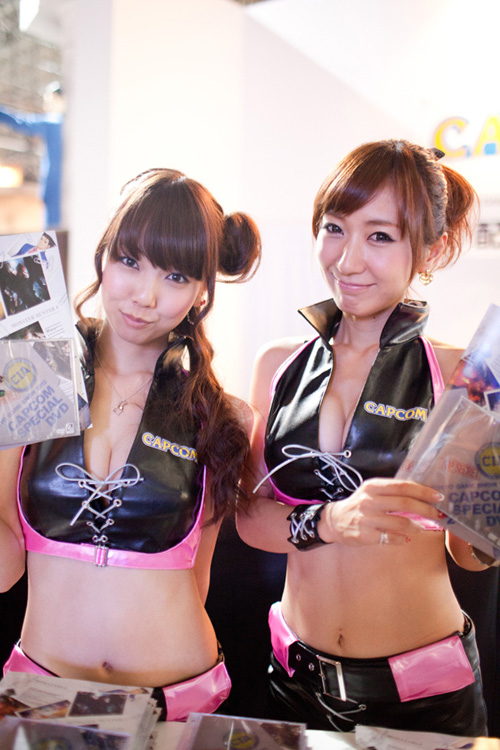 TGS 2012: Những cô nàng showgirl xinh đẹp của Capcom - Ảnh 15