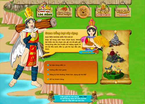 Lộ diện webgame thuần Việt Dòng Máu Lạc Hồng 2