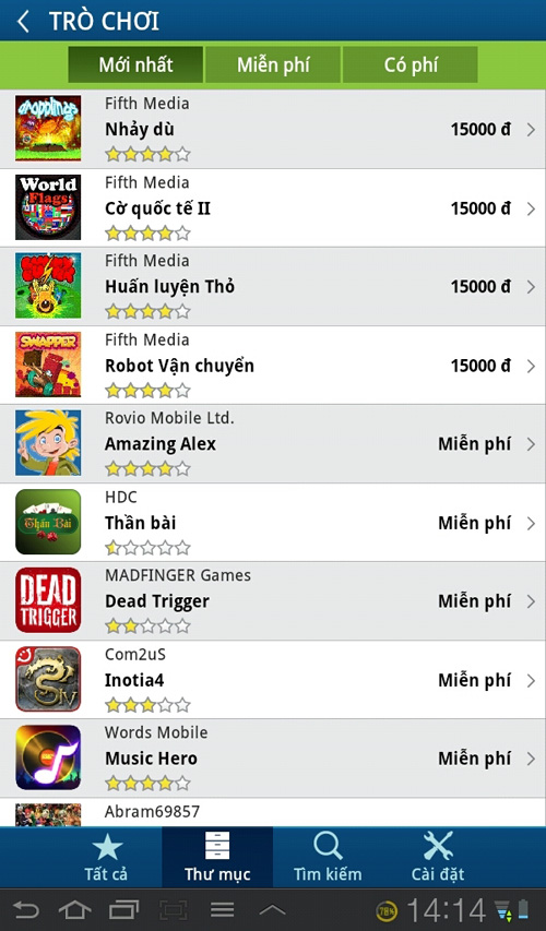 Kho ứng dụng Việt F-Store ra mắt phiên bản 2.4 3