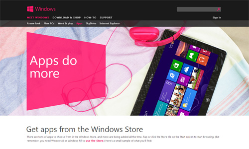 Windows 8 Store vượt mốc 20.000 ứng dụng 2