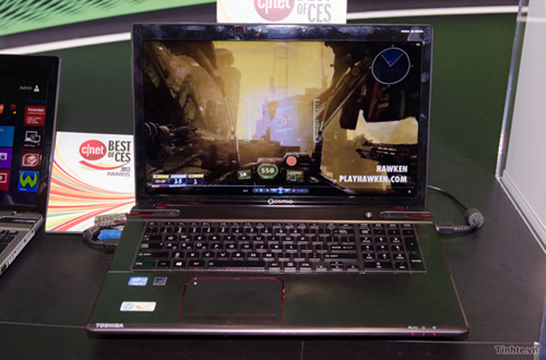“Sờ tận tay” laptop chơi game Qosmio X875 3D - Ảnh 3