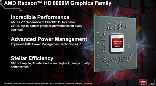 AMD giới thiệu chip đồ họa Radeon HD 8000 và HD 8000M 2