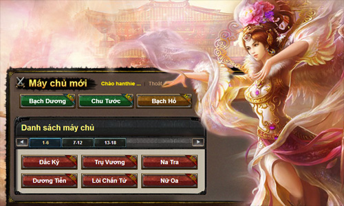 Phong Thần Bảng có mặt trên mạng chơi game Soha 2