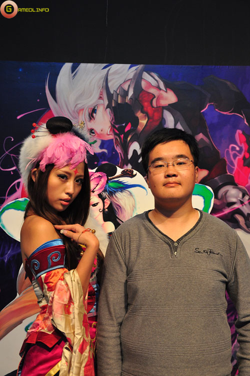 Người đẹp và cosplay tại Tencent Games 2009 (1) 25