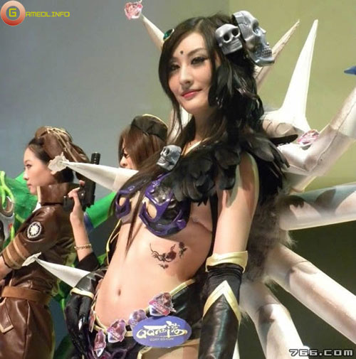Người đẹp và cosplay tại Tencent Games 2009 (2) - Ảnh 20