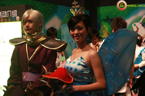 Người đẹp và cosplay tại Tencent Games 2009 (2) - Ảnh 26