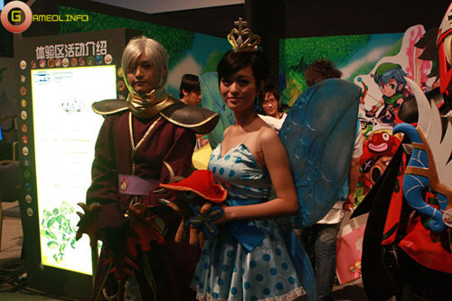 Người đẹp và cosplay tại Tencent Games 2009 (2) - Ảnh 27