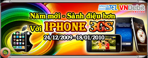 SaigonTel và sự kiện "Năm mới đón Iphone"