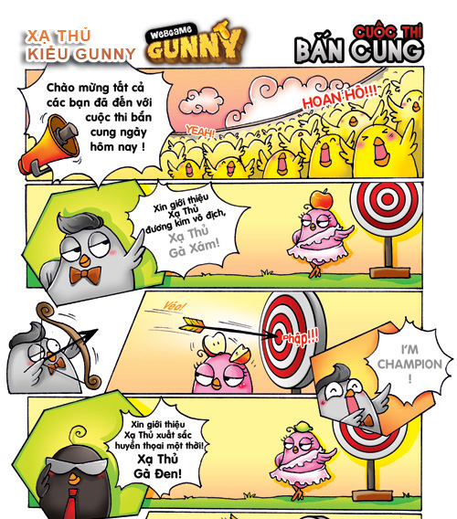 Truyện tranh Gunny: "Siêu" xạ thủ gà vàng