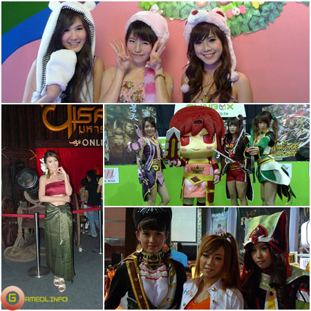 Dạo bước Thailand Gameshow 2010 cùng các showgirl