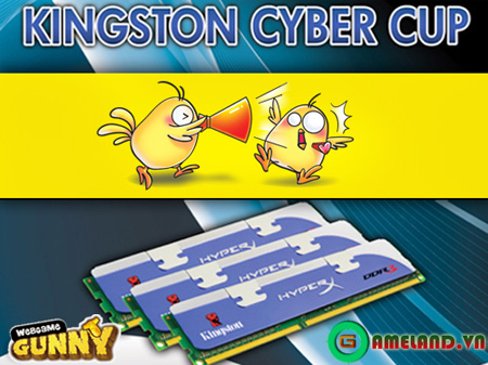 Gunny và ZingPlay cùng tham dự Kingston Cyber Cup 4