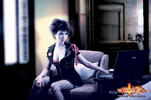 Người mẫu Việt gợi cảm cùng cosplay siêu điệp viên Fox - Ảnh 3