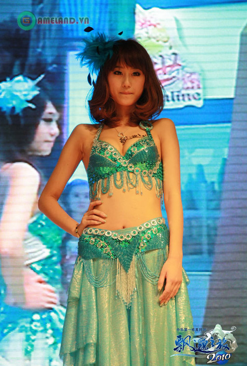 Cận cảnh dàn showgirl Phiêu Mạc Chi Lữ tại CJ 2010 19