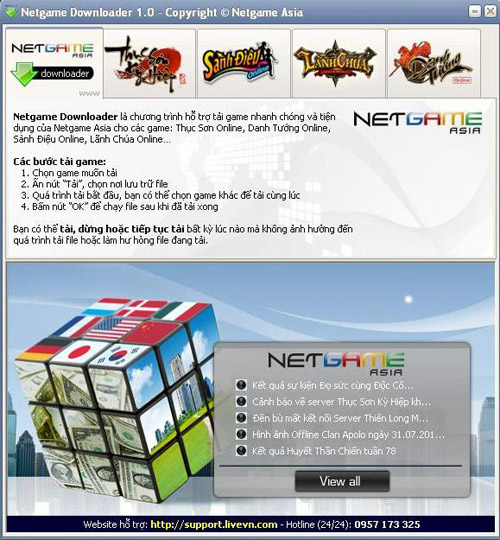 Netgame Asia ra mắt chương trình NetGame Downloader - Ảnh 3