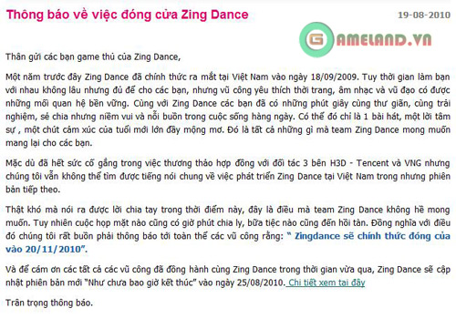 Zing Dance bất ngờ đóng cửa vì hết hạn hợp đồng - Ảnh 2