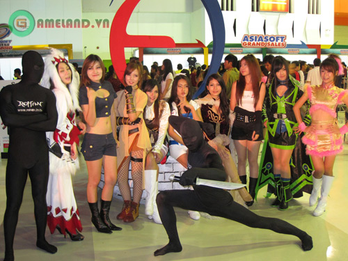 Sắc màu cosplay tràn ngập Asiasoft All Star Battle 2010 - Ảnh 2