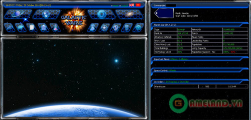 Webgame Thiên Hà Đại Chiến công bố giao diện mới - Ảnh 3