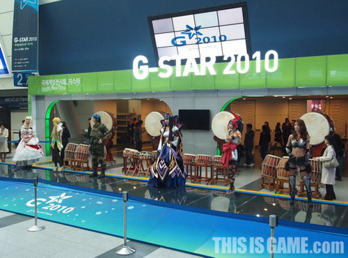 Game thủ xứ Hàn xếp hàng dài để mua vé Gstar 2010 6